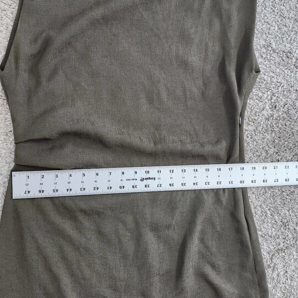 Zara Women's Long Maxi Evening Shift Dress Boat Neck New With Tags Size XXL - Picture 8 of 16